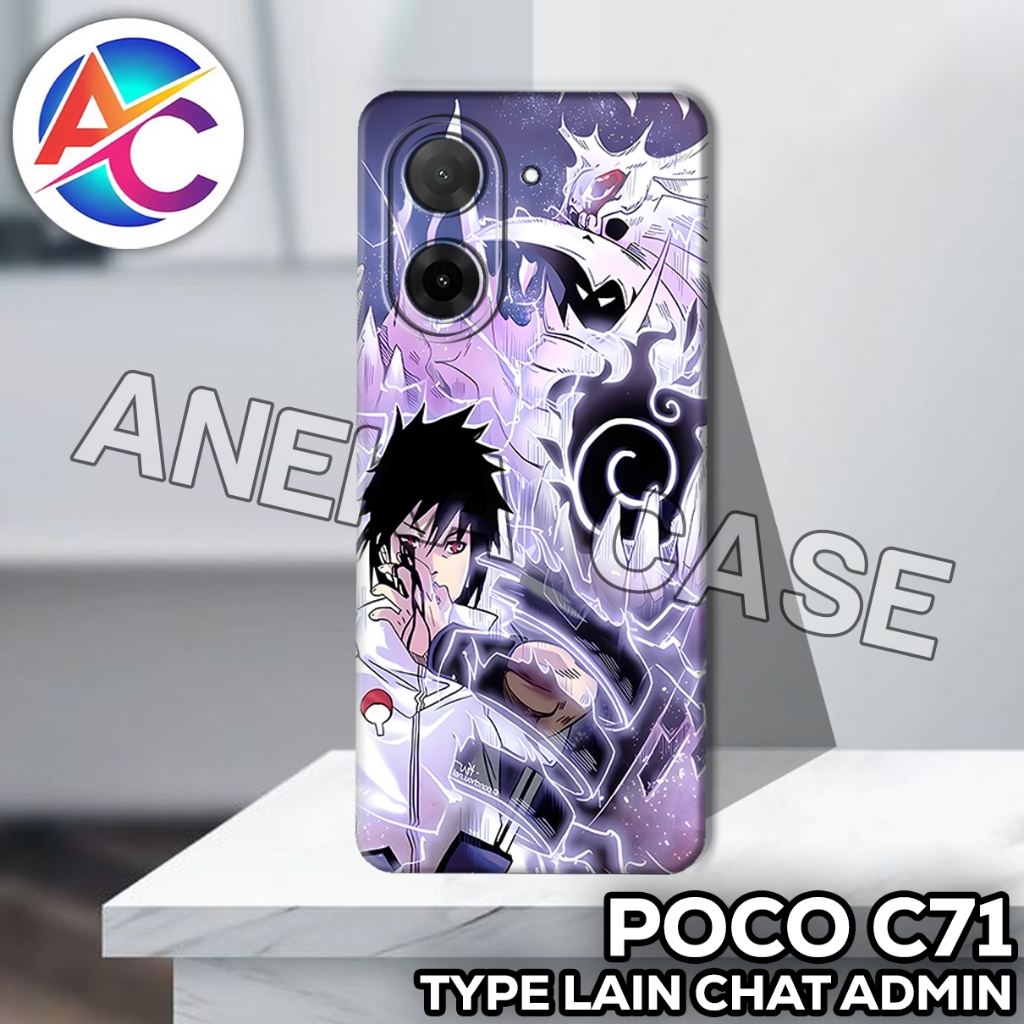 AC11/Case Poco C71/Motif ANIME/softcase Poco C71/casing Poco C71/silicone Poco C71