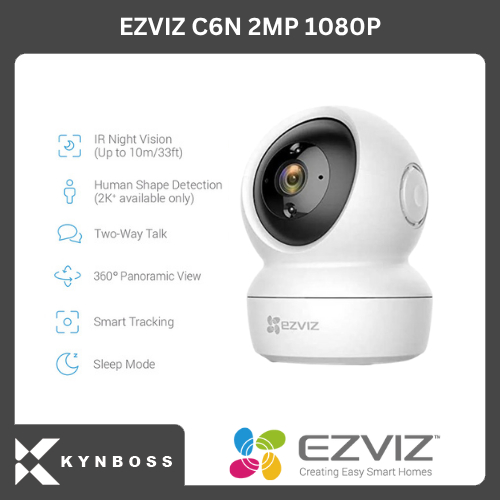 Ezviz C6N 2MP 1080P กล้องวงจรปิดอัจฉริยะ WIFI