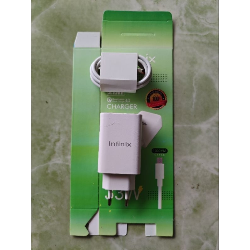 Infinix Charger + สาย type c 33w Qualcomm