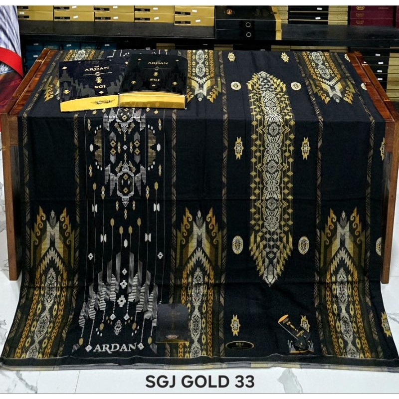 ARDAN SGJ JAGUAR GOLD และ ARDAN SKJ JAGUAR GOLD SARUNG (ต้นฉบับ)