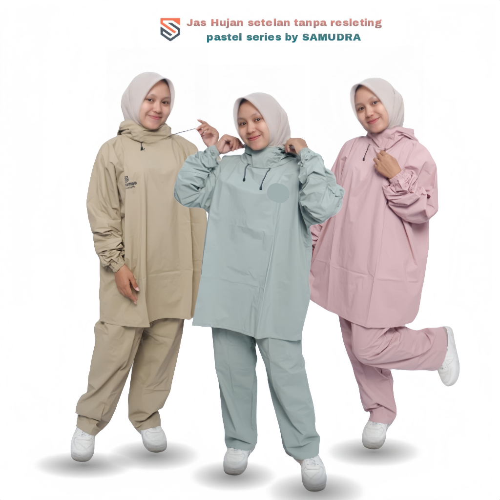 HOODIE-STYLE RAINCOAT สําหรับผู้ชายและผู้หญิง, THICK ELASTIC PVC MATERIAL