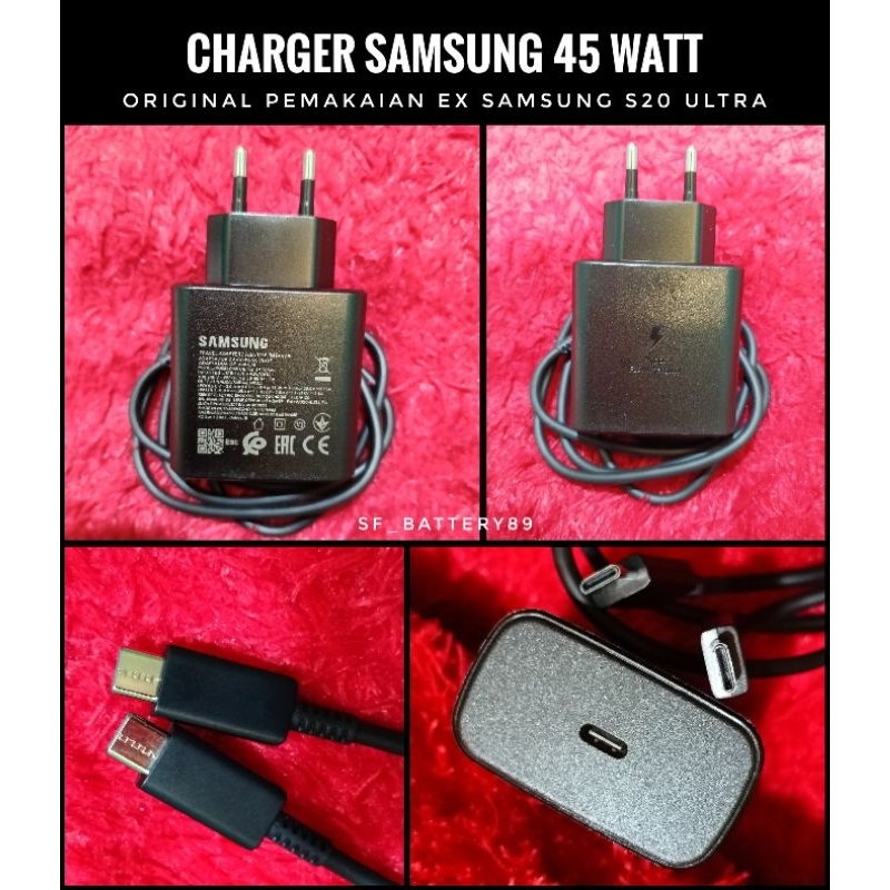 เครื่องชาร์จ Samsung 45w ของแท้