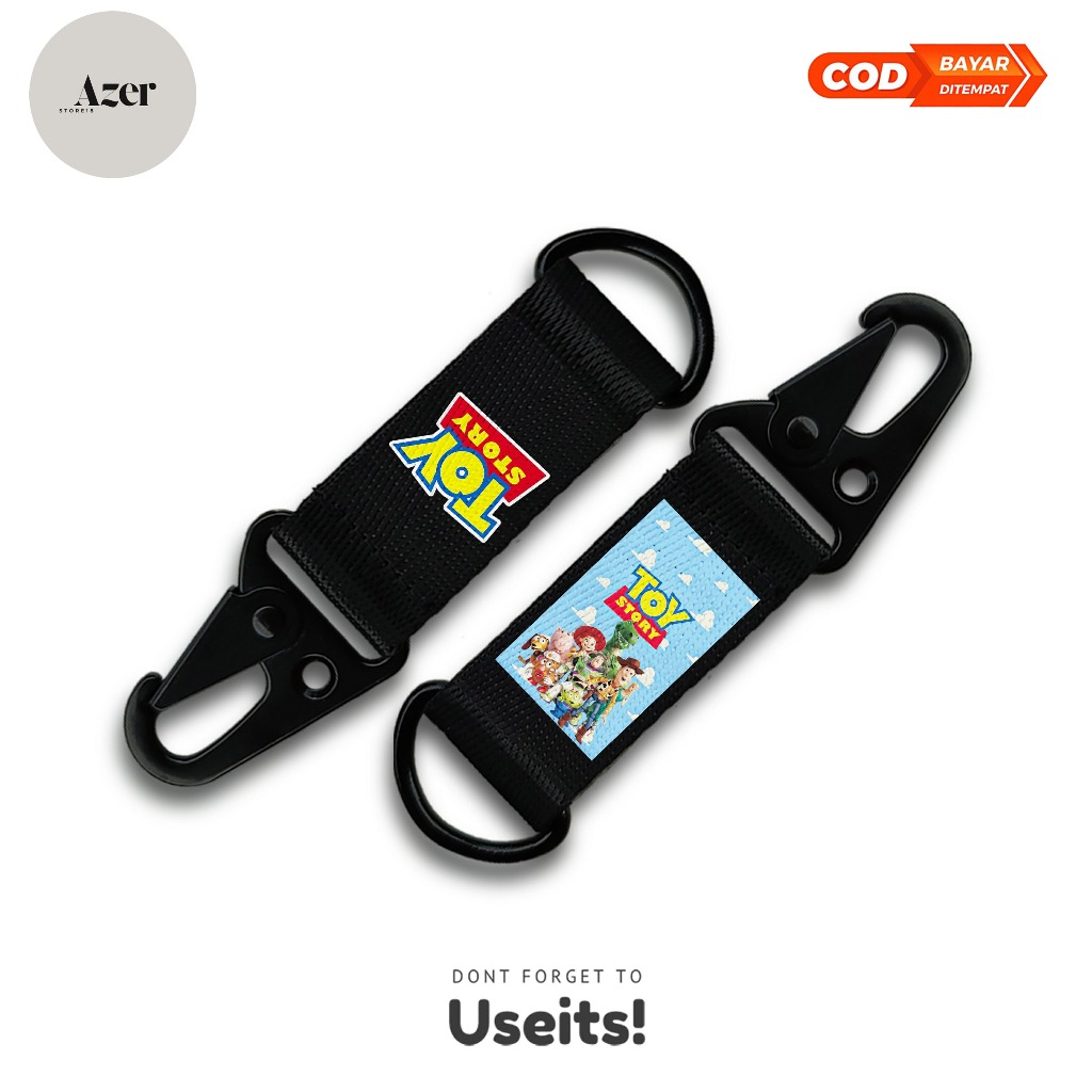 พวงกุญแจ GUNGAN Toy Story motif - พวงกุญแจศิลปะ Toy Story | เช่น08