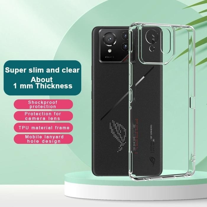Softcase Premium Clear Asus ROG PHONE 2 / ROG PHONE 3 / ROG PHONE 5 / ROG PHONE 6 / ROG PHONE 7 / RO