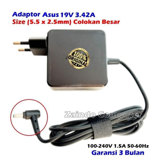 ASUS ADAPTER 19V 3.42A (5.5*2.5MM) A455 A455L A455LA A455LB A455LD A455LN A455LF A454L A46 A46C A451