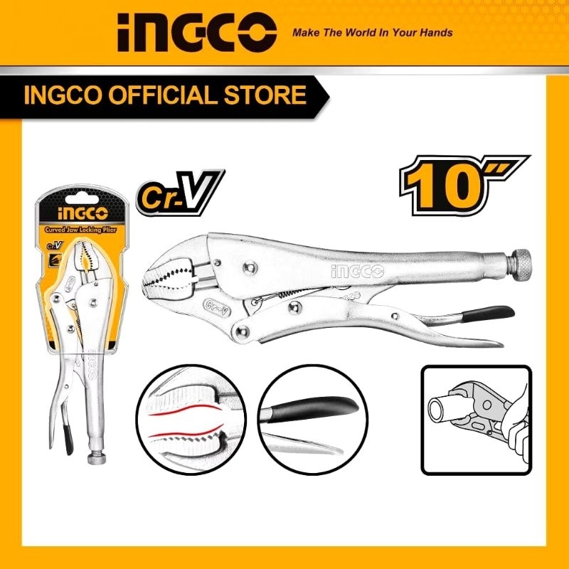 INGCO HSJP0110 STRAIGHT JAW PLIER INGCO HSJP 0110