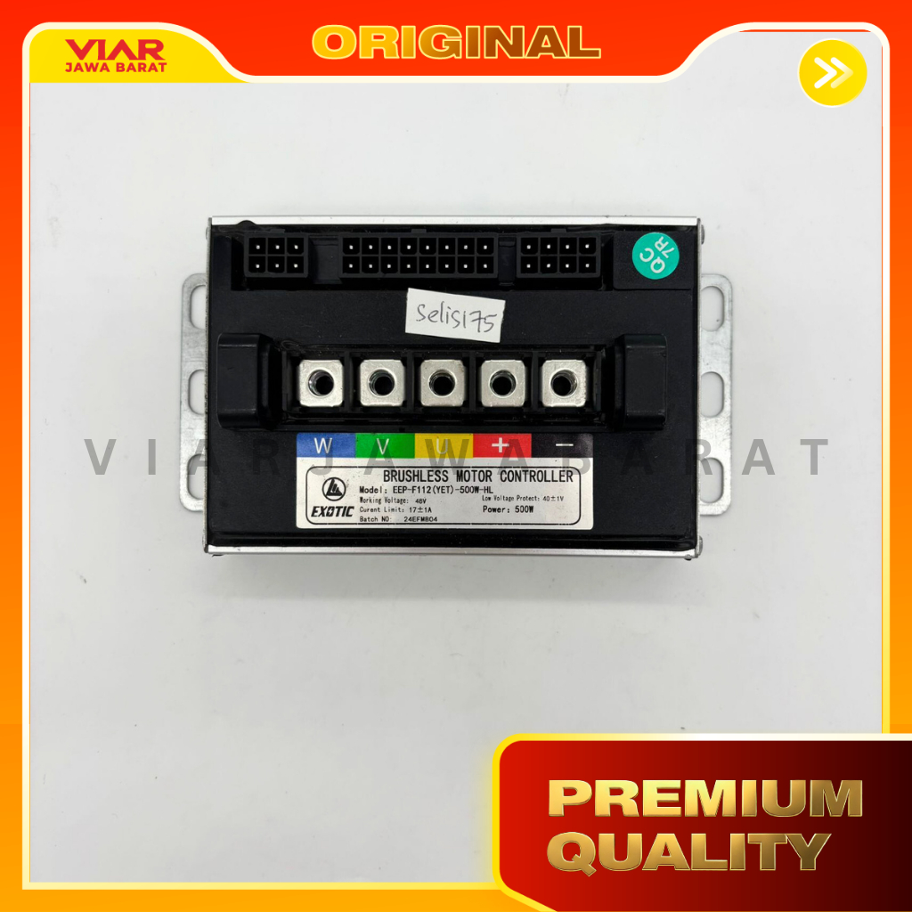 ตัวควบคุมจักรยานไฟฟ้า Exotic X630 ดั้งเดิม selis175