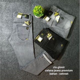 Celana jeans spensil panjang pria / celana selimfit pria