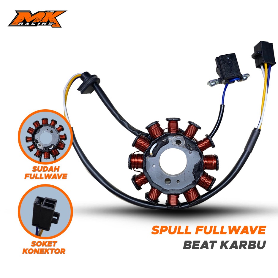 MK Racing Spull Fullwave Beat คาร์บูเรเตอร์