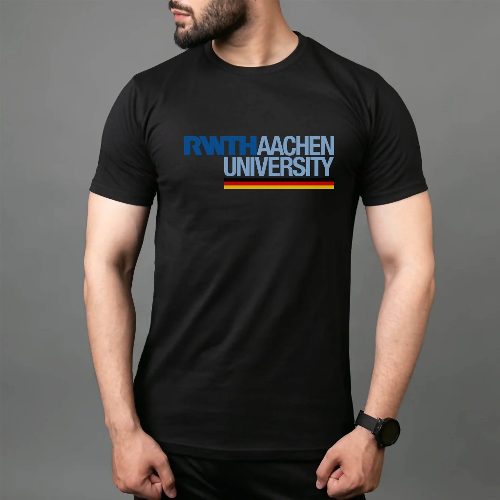 RWTH Aachen University Germany Cotton เสื้อยืดคุณภาพพรีเมี่ยม 100% - ไซส์ใหญ่ถึง 5XL