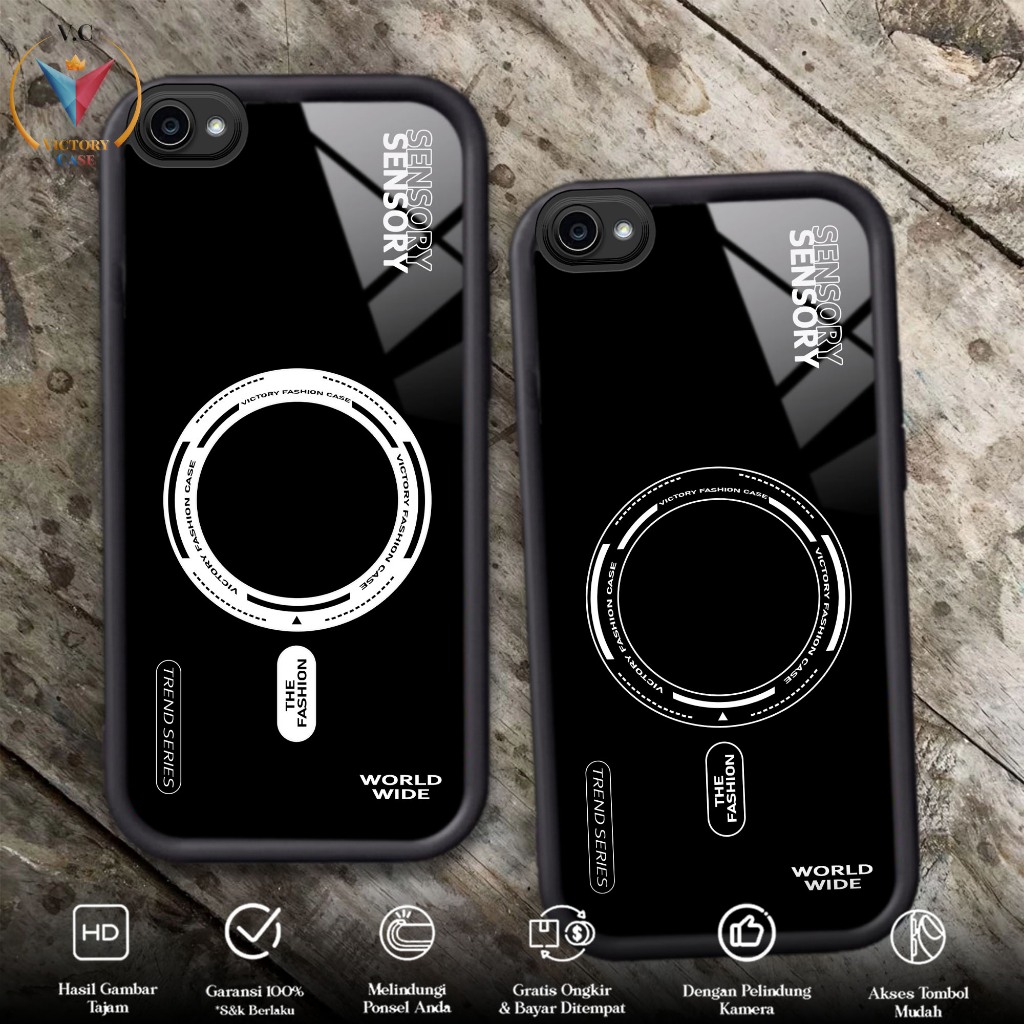 HP Glossy Softcase เคสโทรศัพท์สําหรับ VIVO Y55 OLD Y55S OLD 2017 Y55L LGH NW แก้วซิลิโคนพรีเมี่ยมเคส