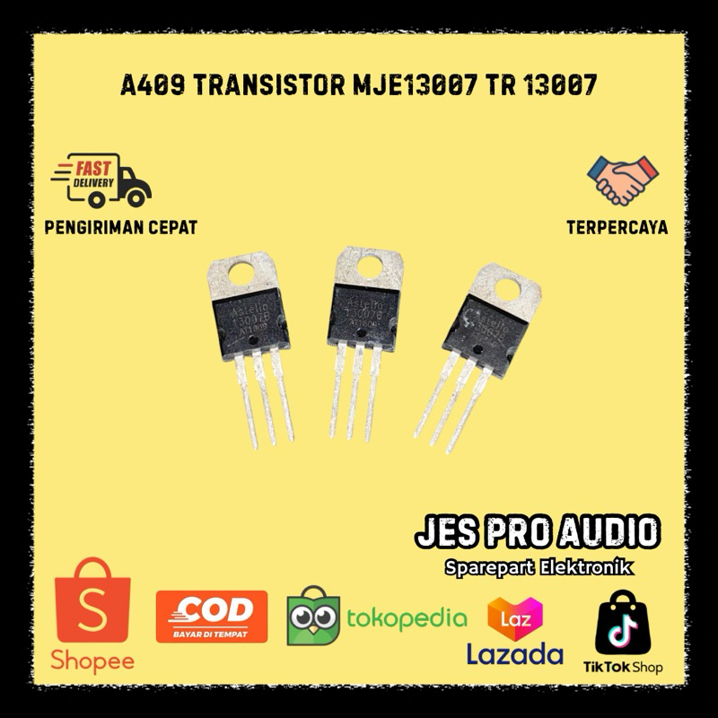 A409 ทรานซิสเตอร์ MJE13007 TR 13007