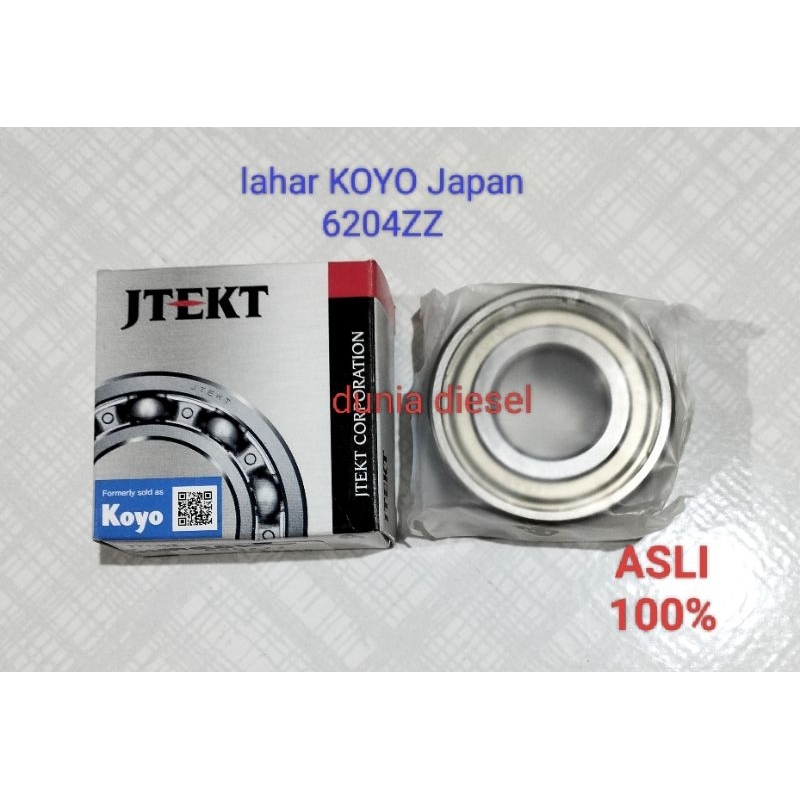 Lava 6204zz KOYO Japan ORIGINAL แบริ่ง