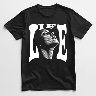 Kbmn_Store Distro American Retro Steyle Kaos Life Muka Garis
