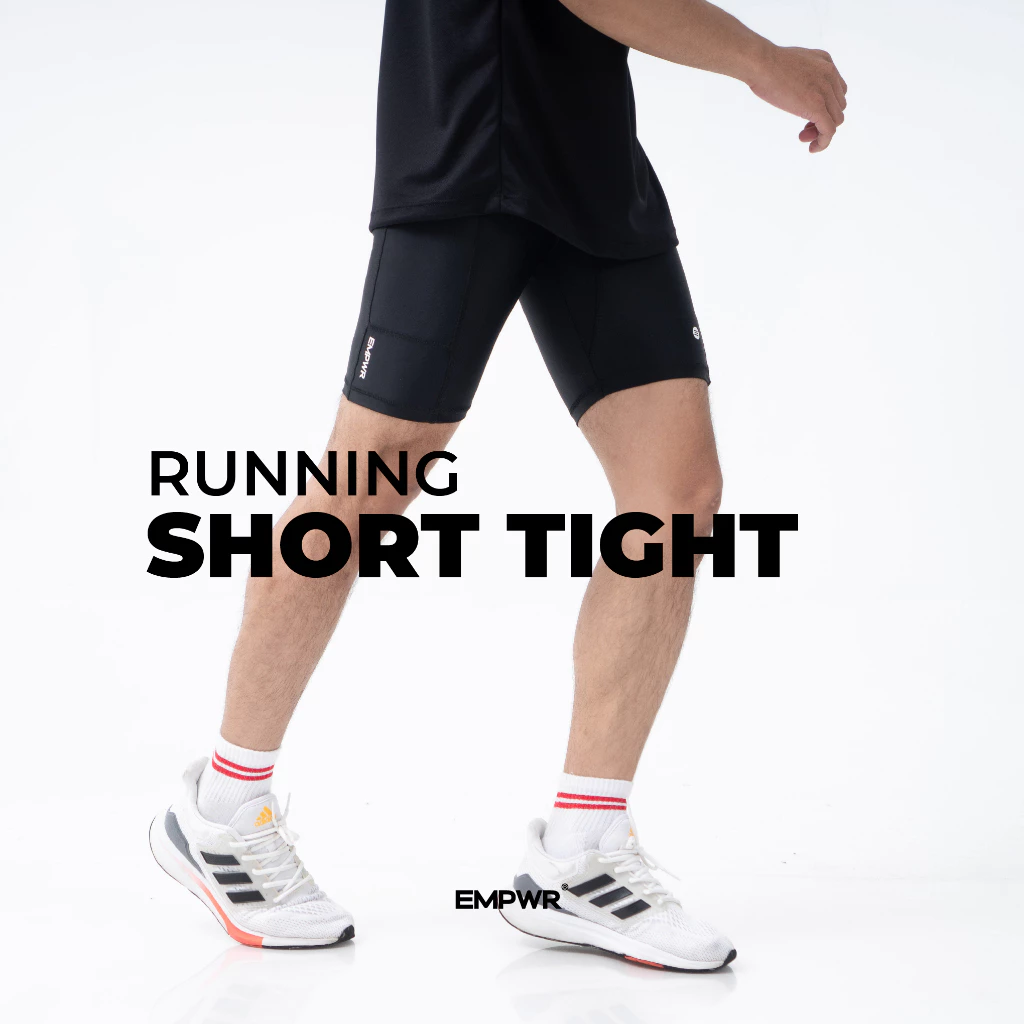 EMPWR RUNNING TIGHT [SHORT] / Compression / RUNNING Leggings / Tights / กางเกงวิ่งผู้ชาย