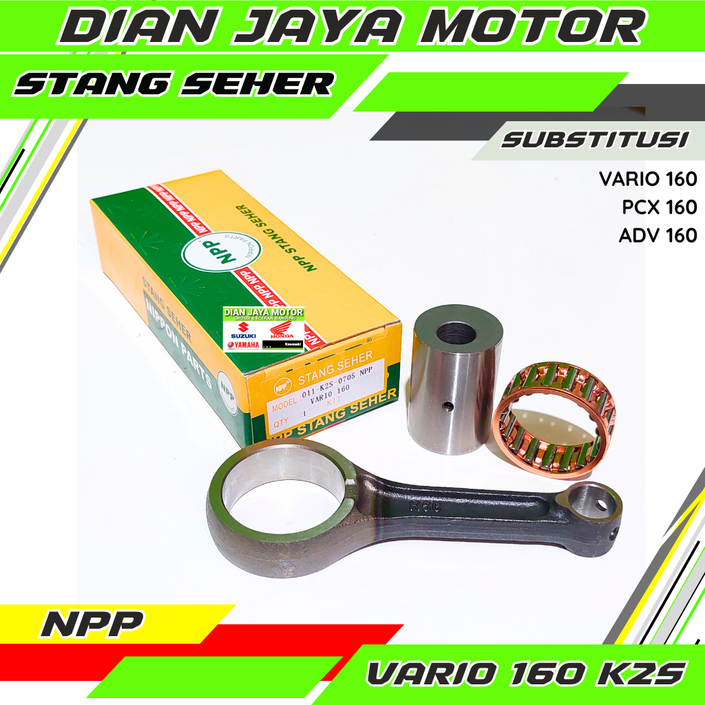 NPP Con rod แฮนด์ Sether Vario 160 K2S PCX 160 ADV 160 ก้านสูบ Honda Vario 160 K1Z Original NPP