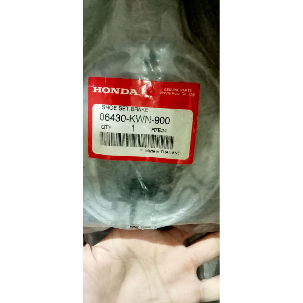 06430KWN900 – ชุดรองเท้าเบรก, ผ้าใบเบรกด้านหลัง, PIRODO ALL HONDA MATIC MOTORCYCLES ORIGINAL AM