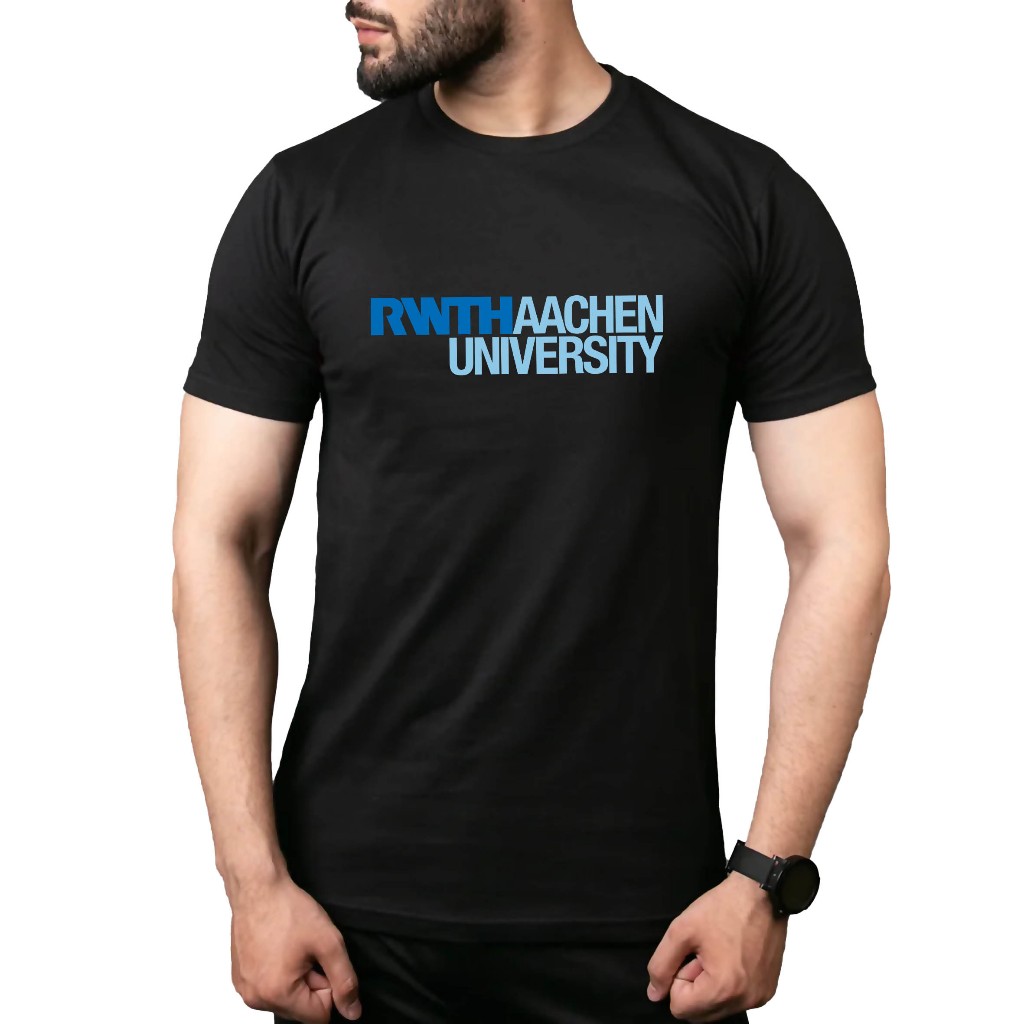 RWTH AAchen German University Cotton Combed เสื้อยืดแขนสั้น