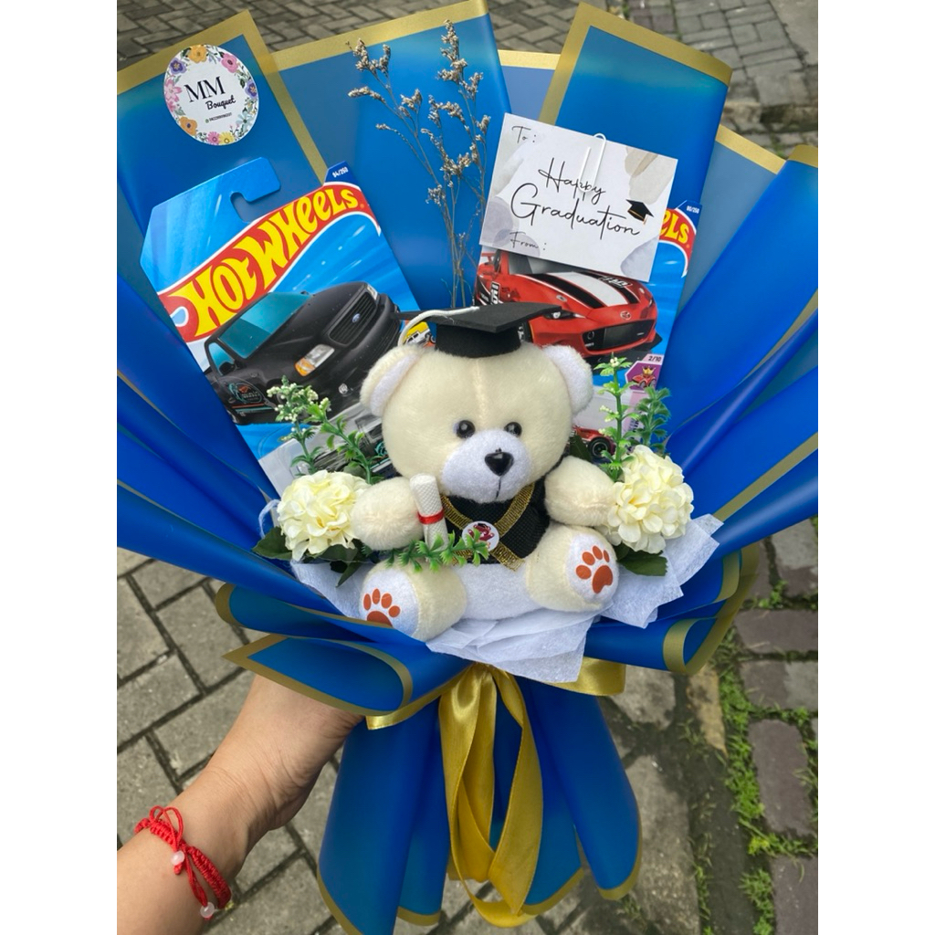 MM BOUQUET hotwheels - รับปริญญา BOUQUET - ของเล่น BOUQUET