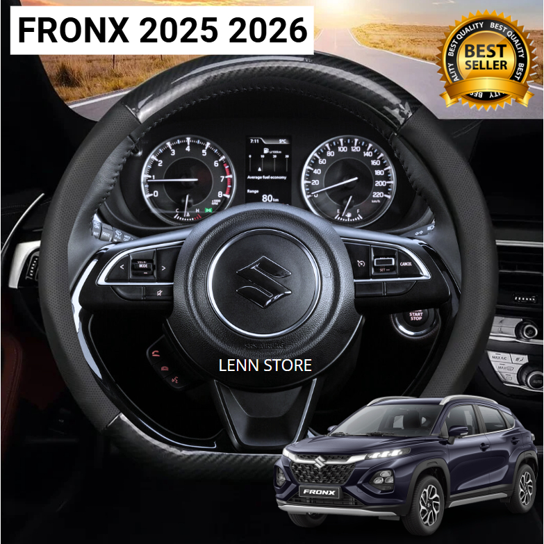ฝาครอบพวงมาลัยคาร์บอนสําหรับ SUZUKI FRONX 2025 2026