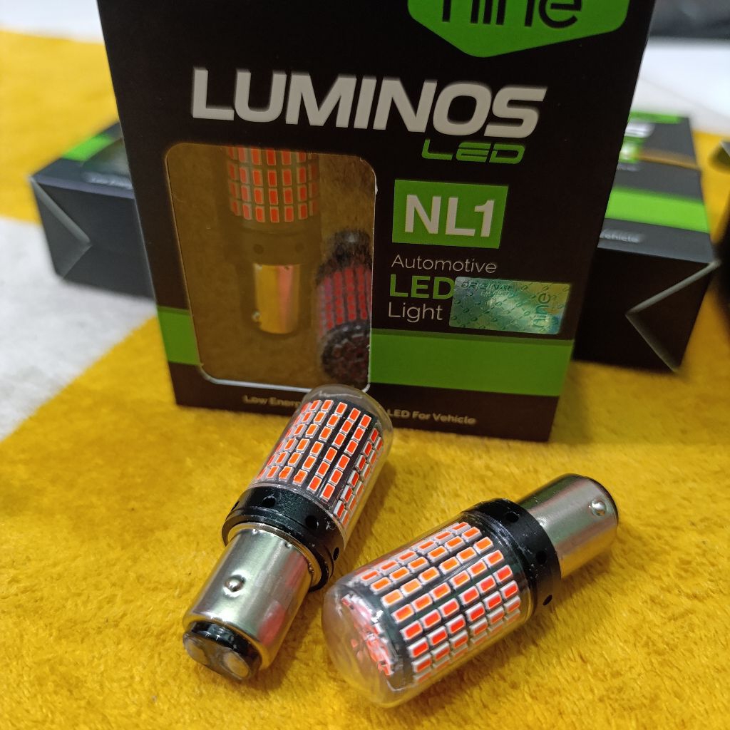 ต้นฉบับ LUMINOS NINE S25 NL1 รถและรถจักรยานยนต์เบรค STOP โคมไฟ