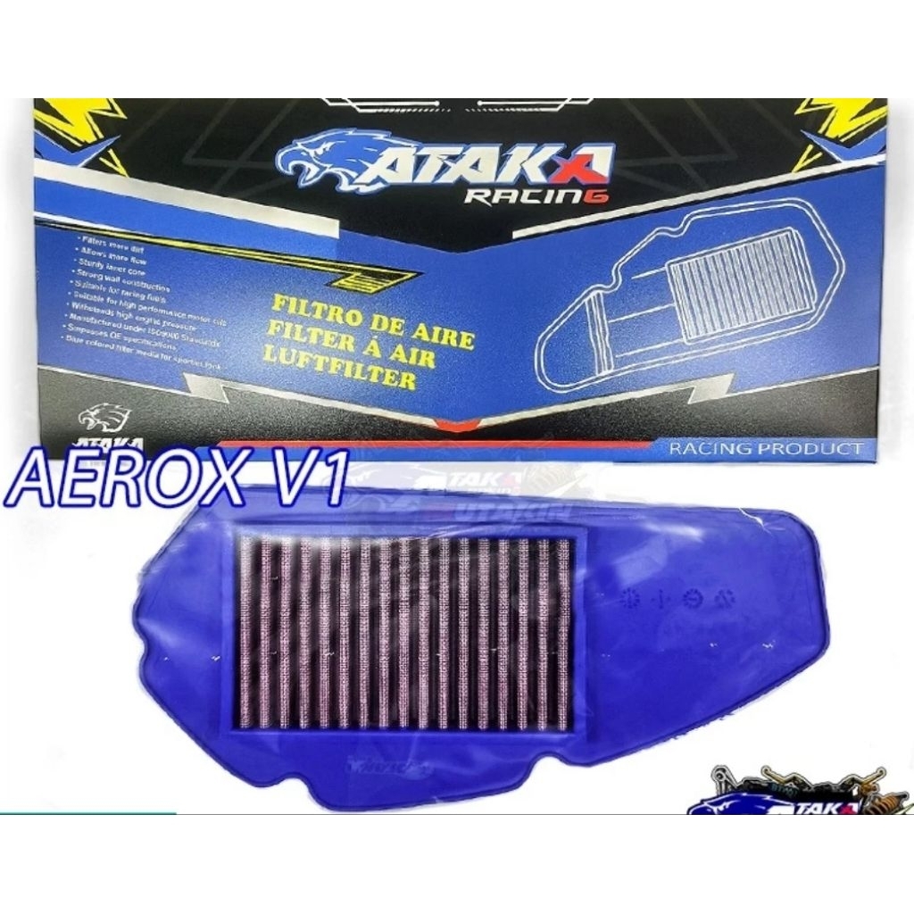 กรองอากาศ proper aerox old ataka racing