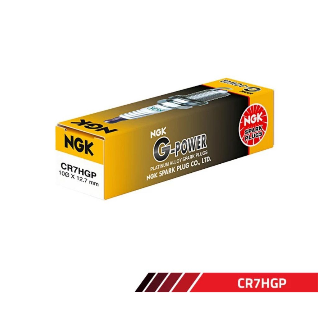 หัวเทียน NGK CR7HGP Platinum ดั้งเดิมสําหรับรถจักรยานยนต์อัตโนมัติ