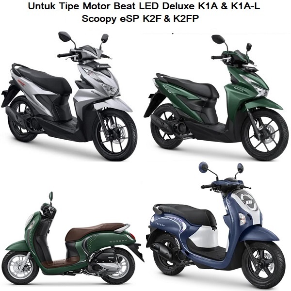 23100-K1A-BA0 VAN BELT PLUS ROLLER BEAT LED DELUXE K1A K1AL SCOOPY ESP K2F K2FP READYY