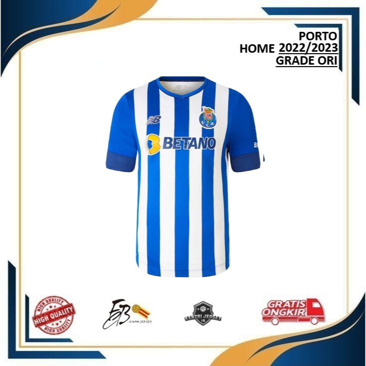 PORT0 HOME FOOTBALL JERSEY 2022/2023 เกรดเดิมคุณภาพสูง