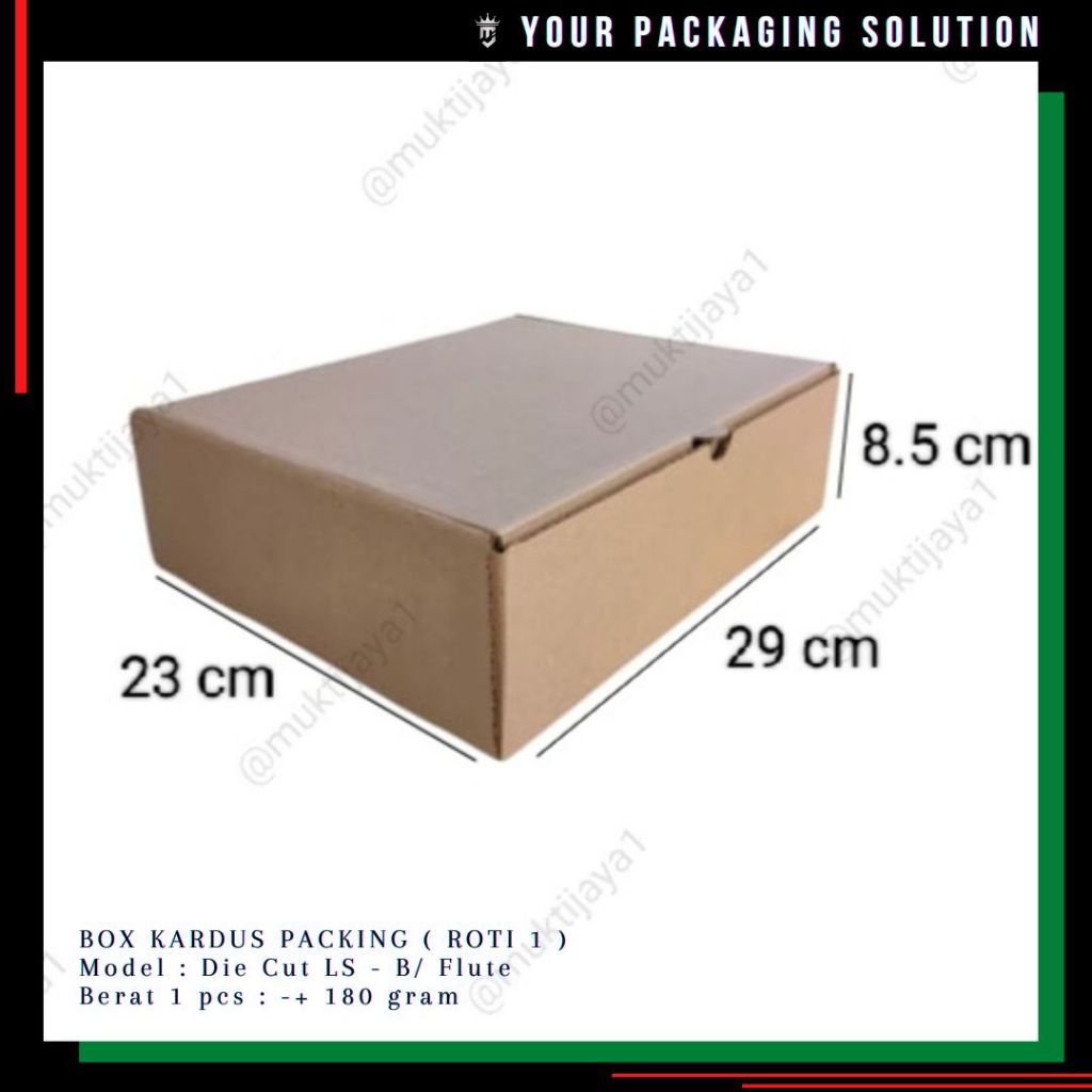 BREAD BOX 1 • 29x23x8.5cm LS • BOX/Cardboard/Carton
