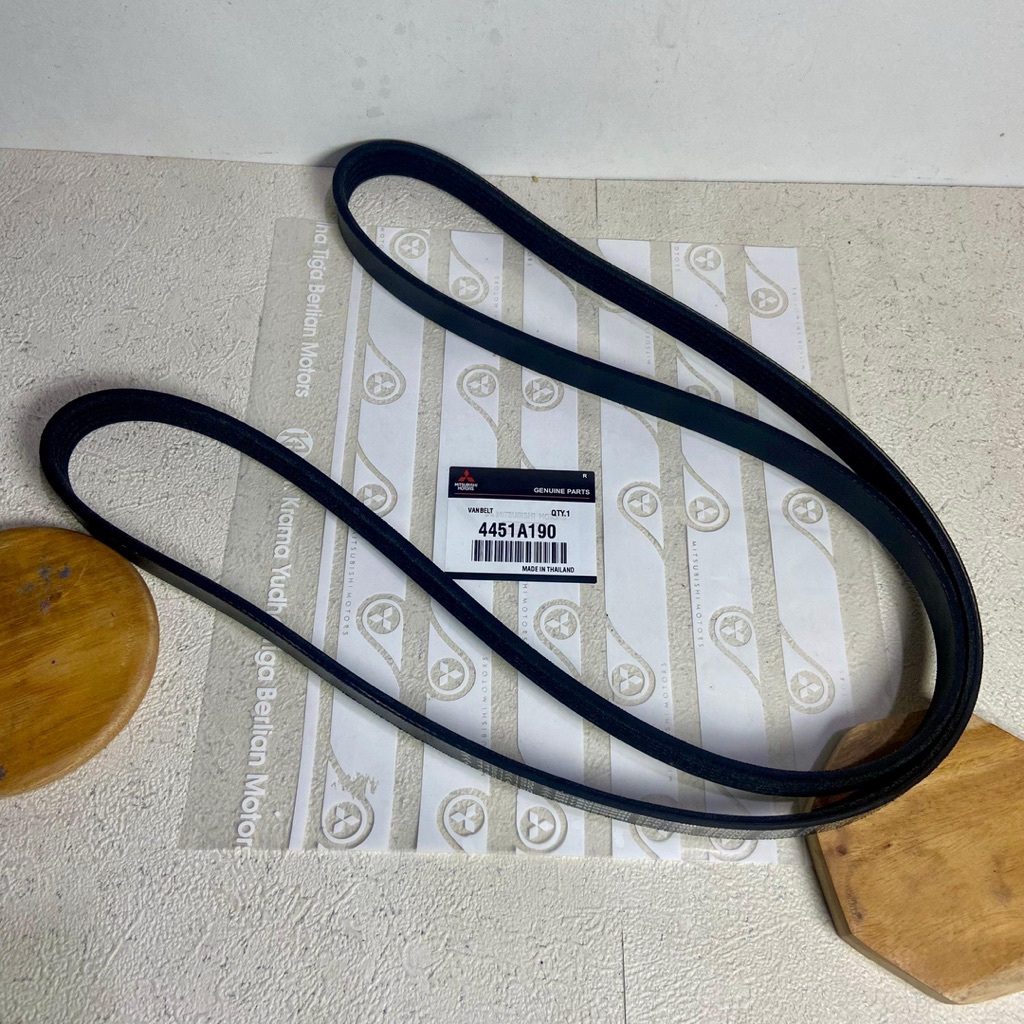FAN BELT VAN BELT FAN BELT V BELT 5PK 1566 ใหม่ L300 DSL EURO 4 4N14 Mitsubishi 445A190 Power