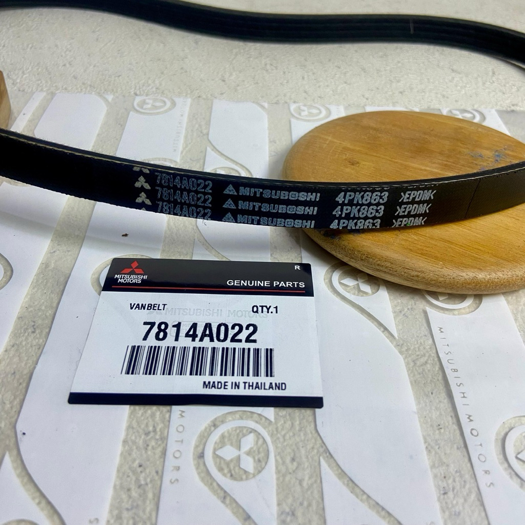 FAN BELT VAN BELT FAN BELT AC ALL NEW TRITON / KL3T Mitsubishi 7814A022 4PK 863