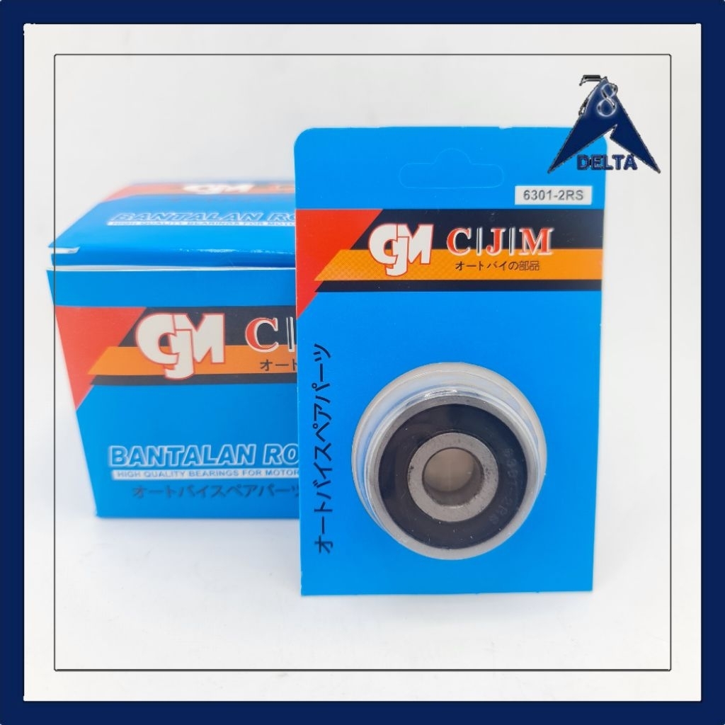 BEARING 6301 2RS (CJM) - BEARING LAKER LAHER CJM 6301-2RS