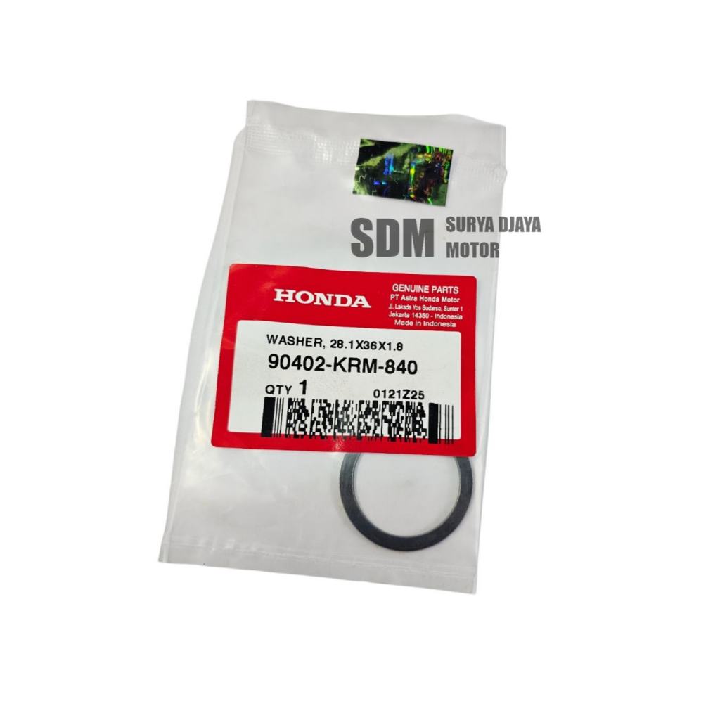 แหวนบาลานซ์เซอร์ แหวน (Washer 28 1x34x1.8) – CBR 150R K45G, Sonic 150, Supra GTR 150 K56F Original A