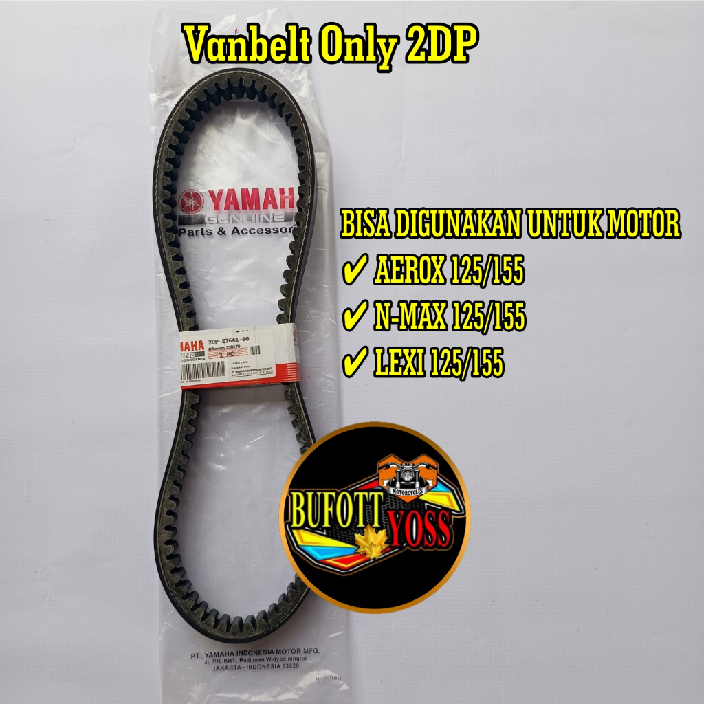 VANBELT YAMAHA 2DP NMAX AREOX LEXI 125/155 VBELT 2DP PANBELT 2DP NMAX