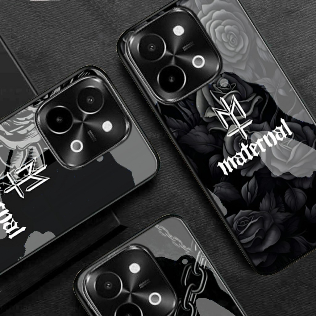 HP Softcase Glass Motif FIND CASE - VIVO Y28 4G - เคส VIVO Y28 4G ล่าสุด - เคสโทรศัพท์ VIVO Y28 4G -