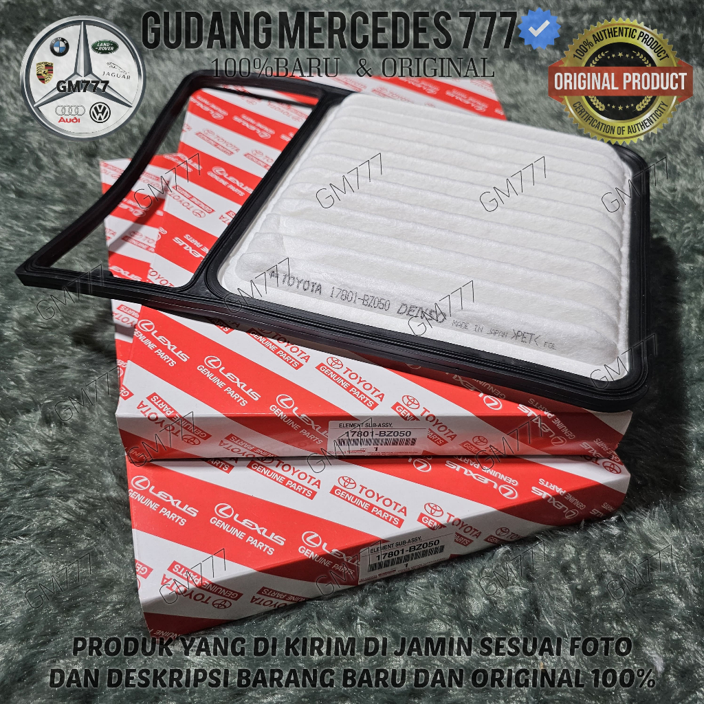 กรองอากาศ AVANZA/RUSH/XENIA VVTI 2006-2015 TERIOS 17801-BZ050