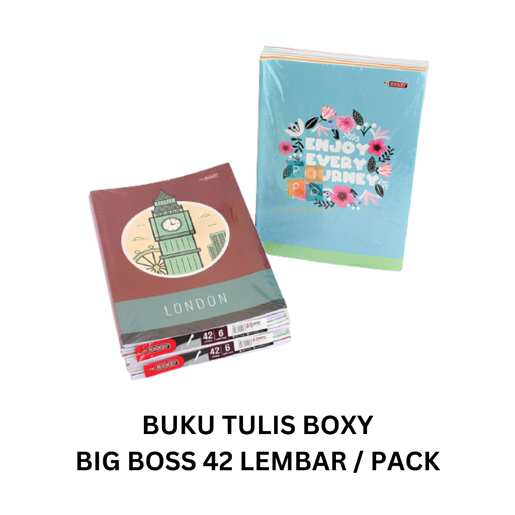 BIG BOSS NOTEBOOK 42 แผ่น / PACK / BIG BOSS NOTEBOOK