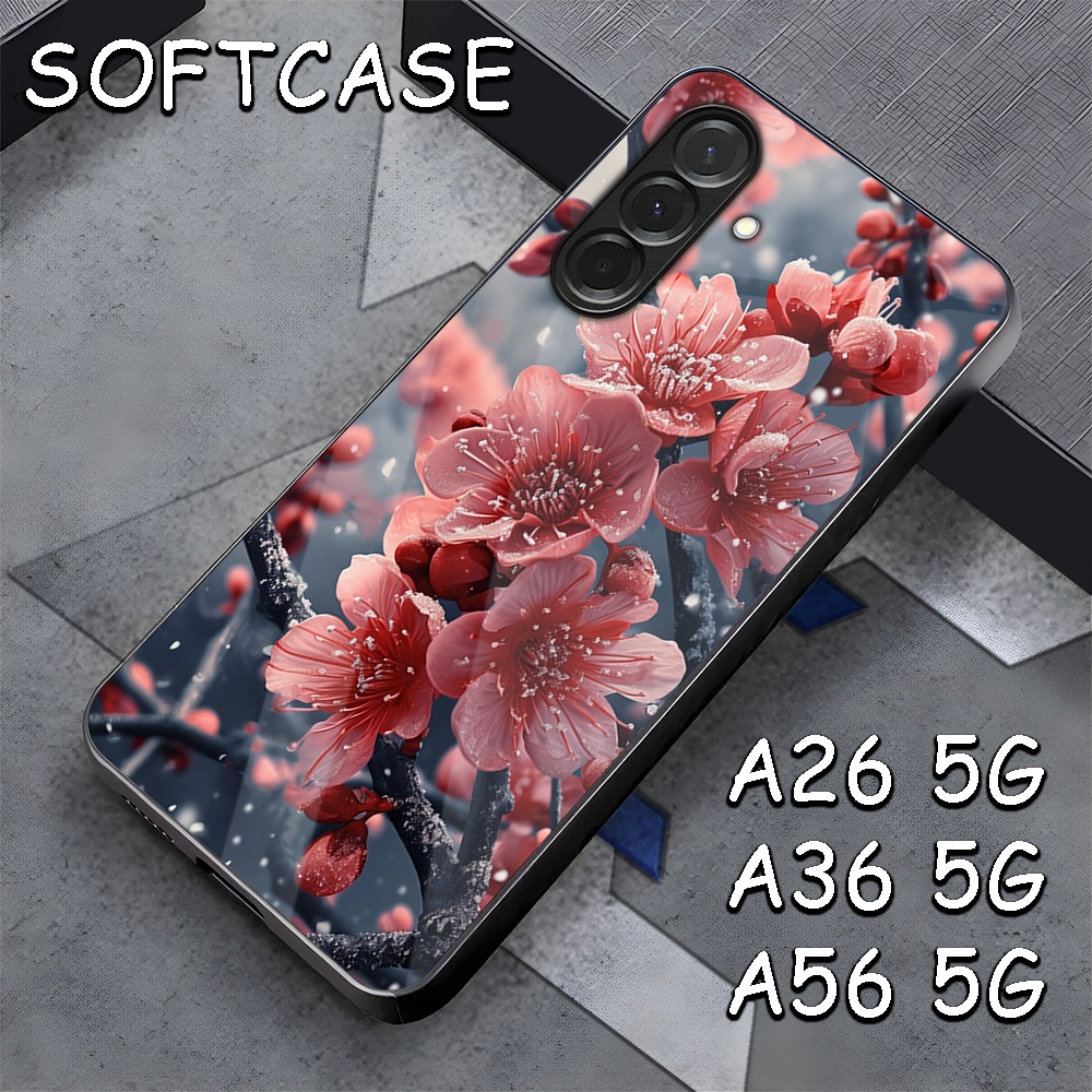 HP [GM57] Softcase Glossy SAMSUNG A26 | A36 | A56 5G เคสซิลิโคน Mica เคสโทรศัพท์ป้องกันเงา