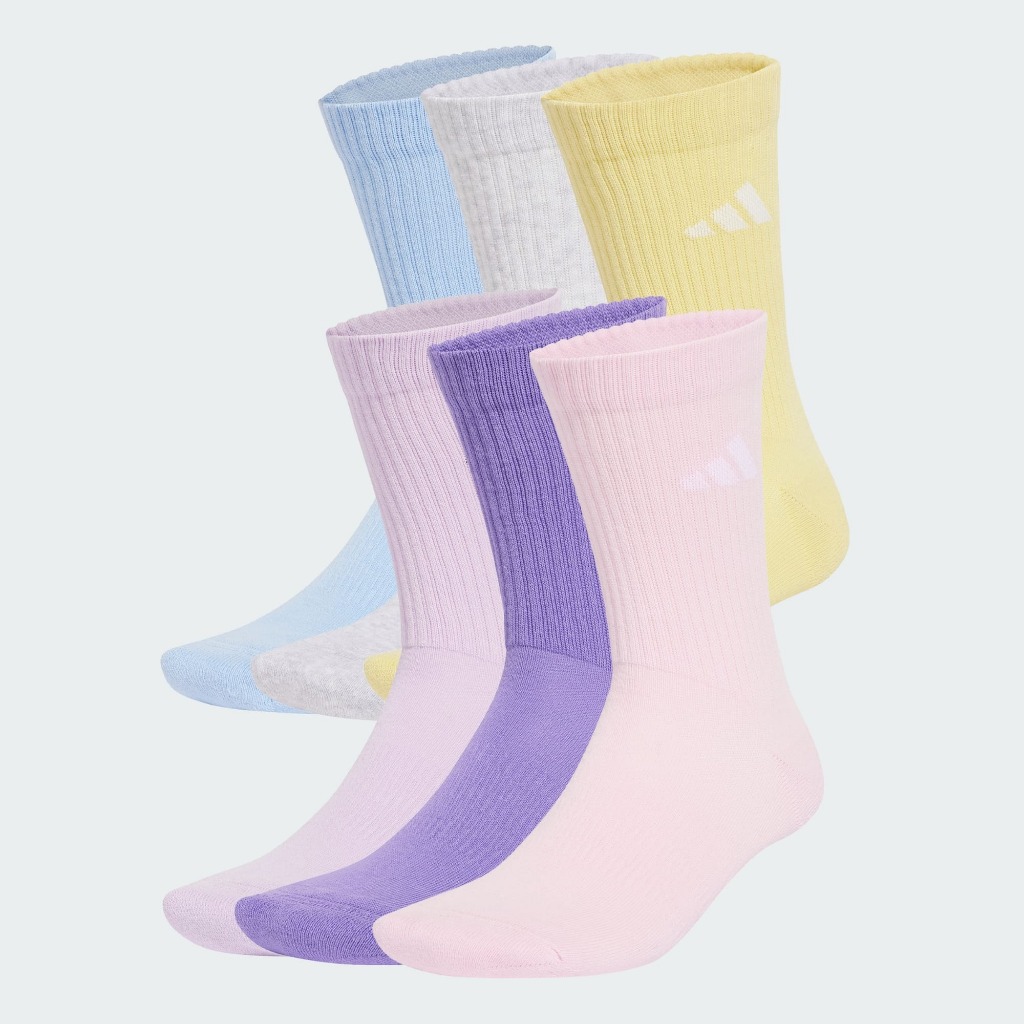 ADIDAS Cushioned Crew Socks 6 คู่ JP1715 / 20251