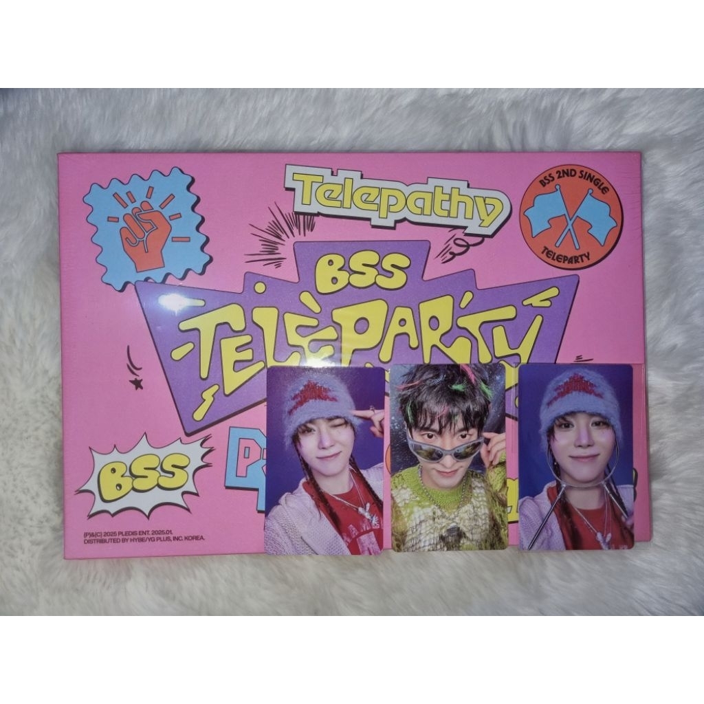 BSS Teleparty Sealed Album Ga Ver. pc gv seungkwan pub wv dk seungkwan