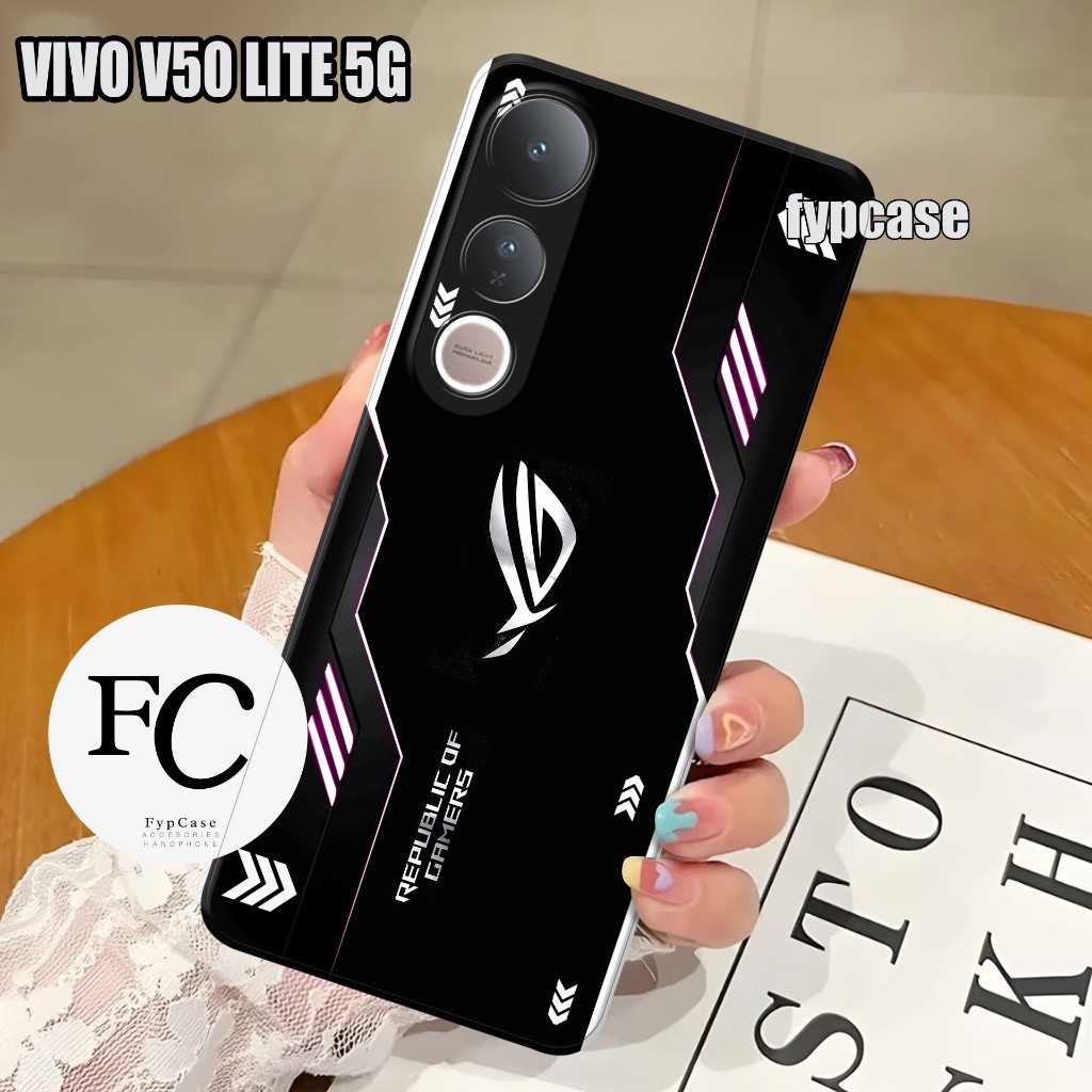 HP Fypcase- Cassing VIVO V50 LITE 4G/5G เคส 2025 ล่าสุด | Vivo V50 LITE Phone Protector Flex Case 20