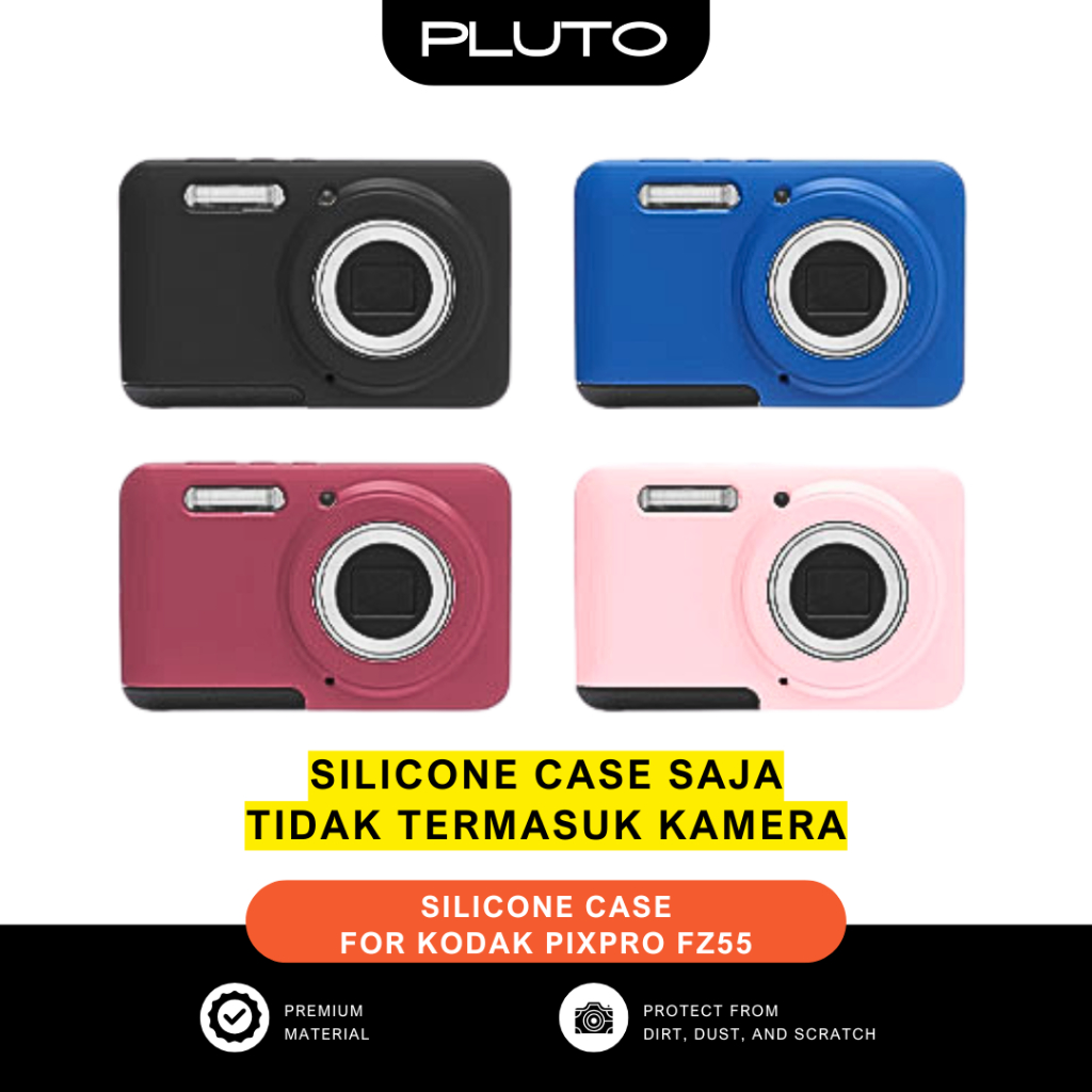 เคสซิลิโคนสําหรับกล้อง Kodak PixPro FZ55 (เฉพาะเคสซิลิโคน)