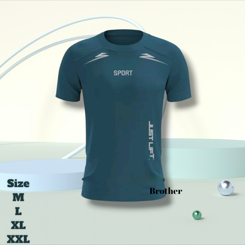 ใหม่ล่าสุดผู้ชายและผู้หญิงกีฬา SLIM FIT GYM SHIRTS SHORT-SLEEVED FITNESS SHIRTS PLAIN SPORTS SHIRTS 