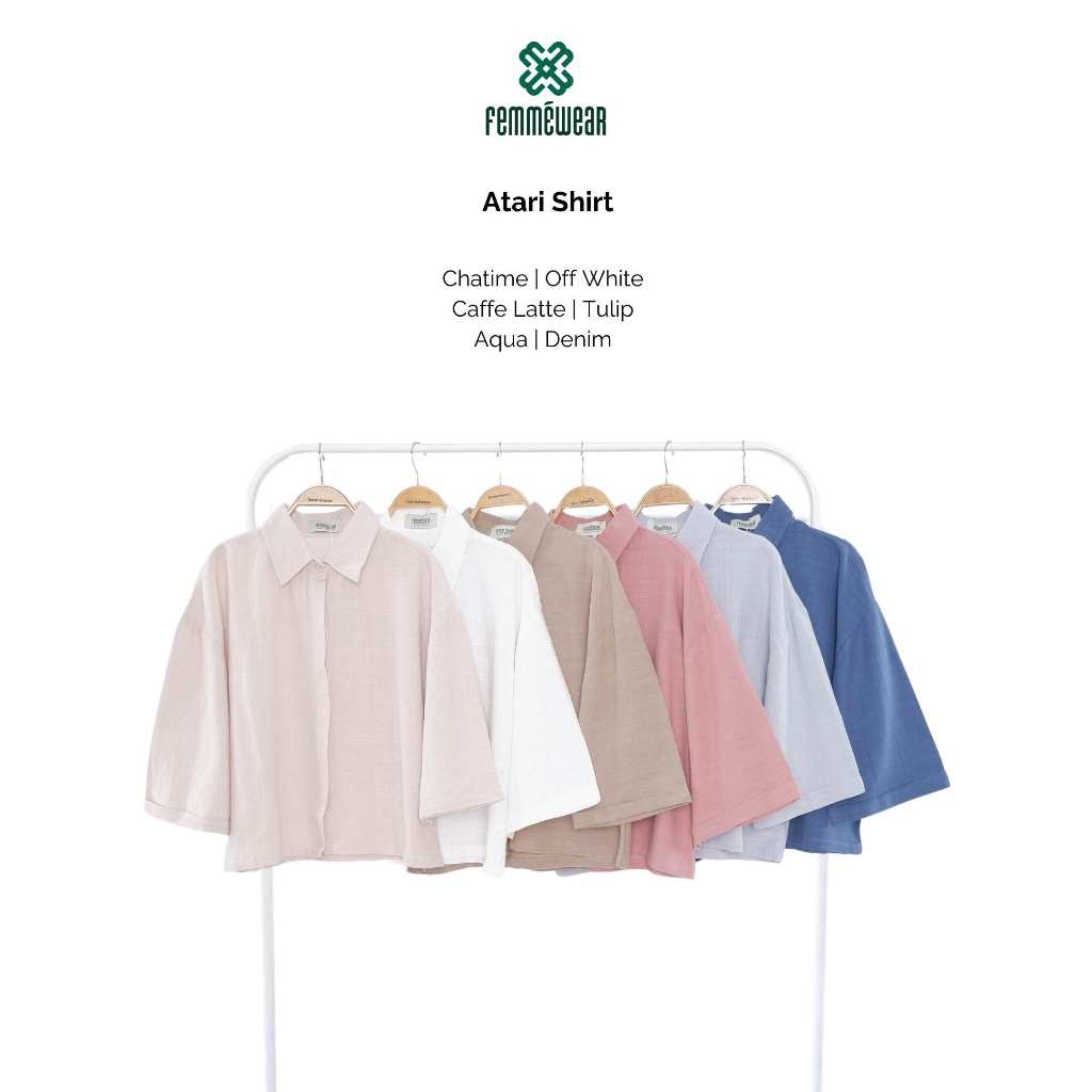 KEMEJA FEMMEWEAR - ATARI SHIRT I เสื้อเชิ้ตลินินผู้หญิง