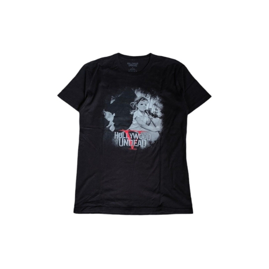 Hollywood Undead 2017 Tour Tshirt เสื้อยืดสีดําวง