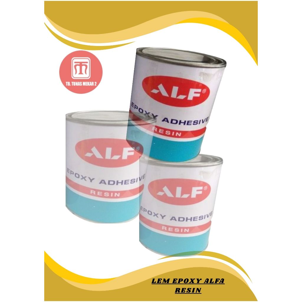 Epoxy GLUE, EPOXY ALFA HARDENER GLUE 1 KG, RESIN EPOXY GLUE