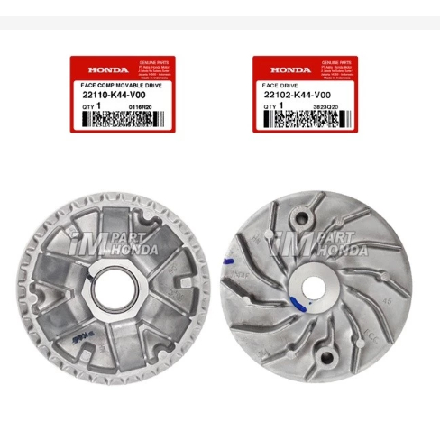 22102-K44-V00 22110-K44-V00 CVT พัดลม Roller Housing แพคเกจ Beat Pop Eco Street Scoopy Vario 110 Fi 