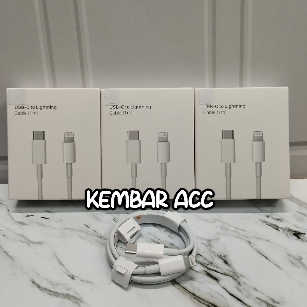 สายชาร์จ C to Lightning 18watt / 20watt / 25watt