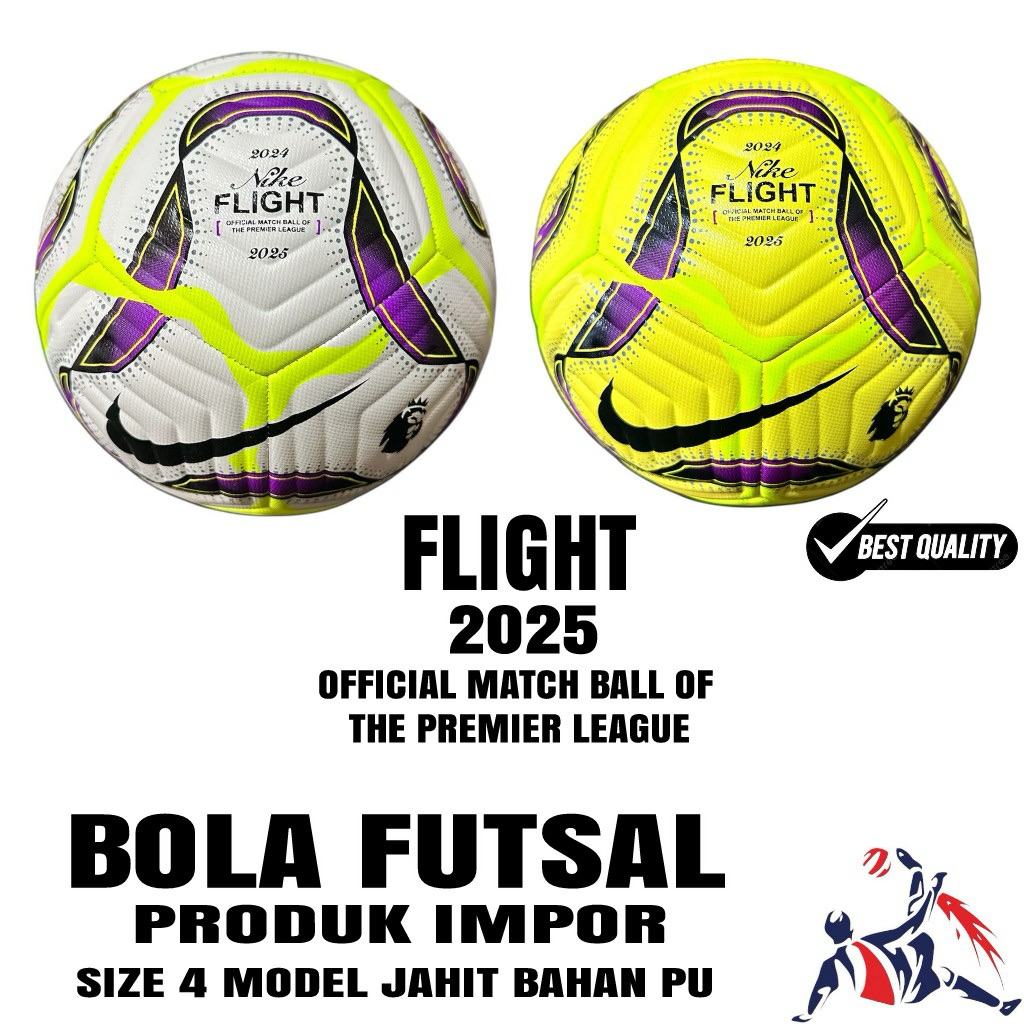 ลูกฟุตซอล NK Size 4 รุ่นเย็บ PREMIER LEAGUE วัสดุ PU – โปรปัง
